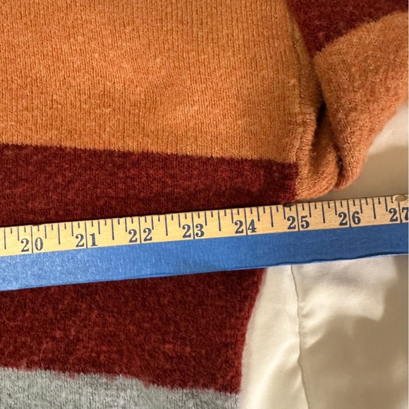 Madewell Crofton Striped Pullover Sweater in Coziest Yarn Size M mm (f6 - Picture 10 of 13